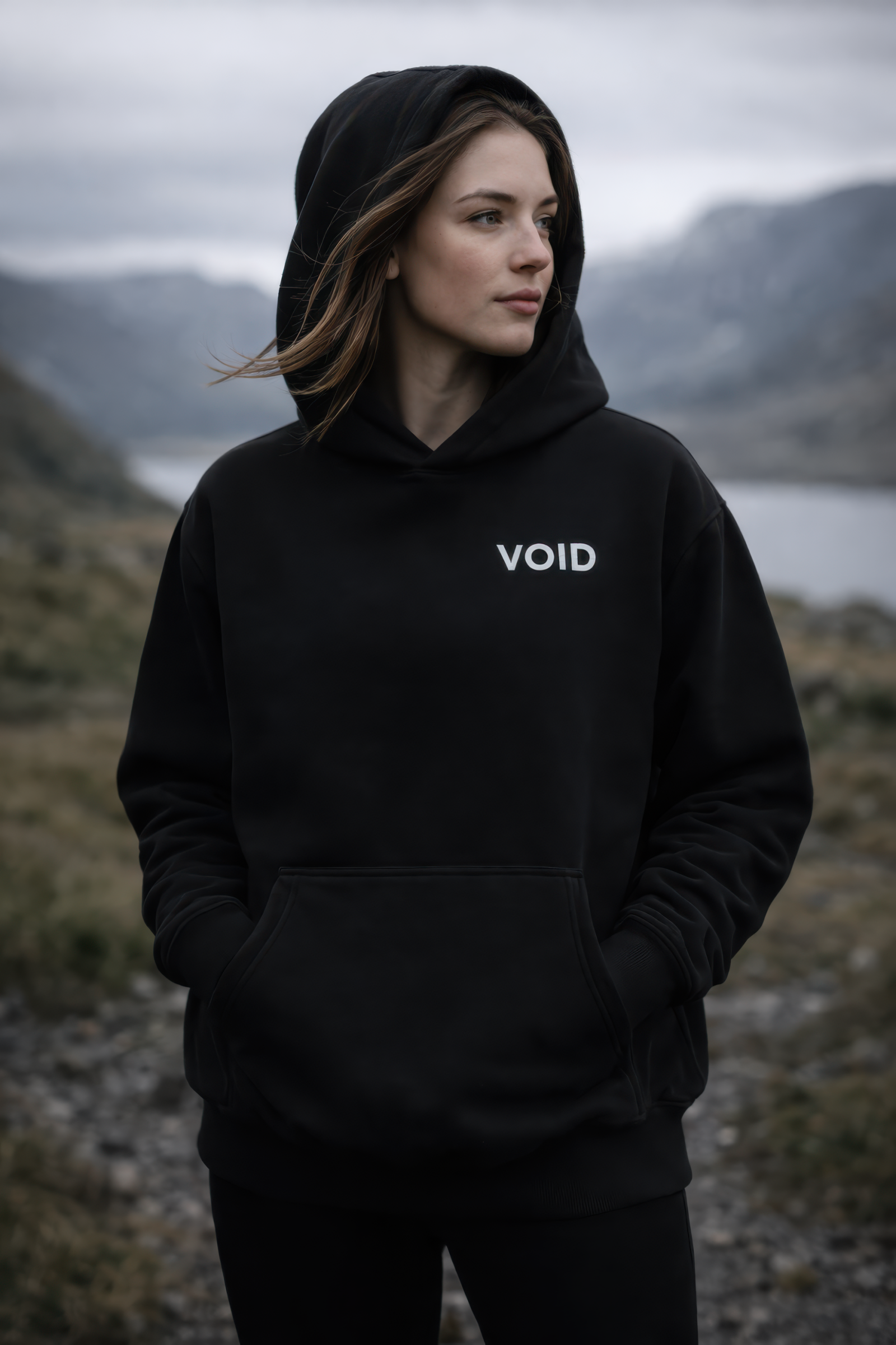 VOID Hoodie worn