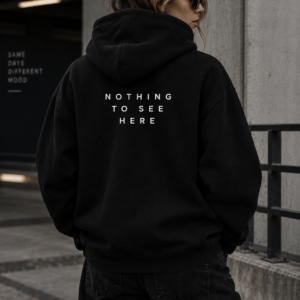 NOTHING TO SEE HERE Heavy Hoodie product image